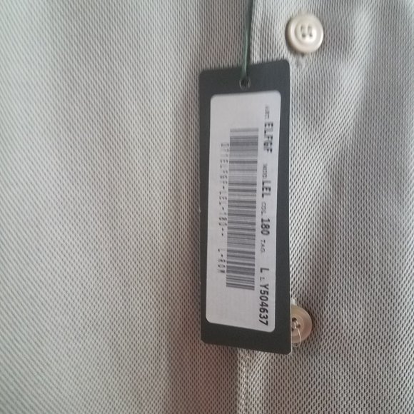 Ermenegildo Zegna Dress Shirt Grey Woven Men's NWT 1day SALE - Picture 9 of 13